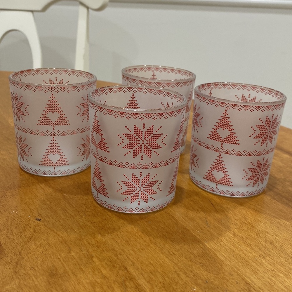 NWT.  Yankee Candle, set of 4 votive candle holders.